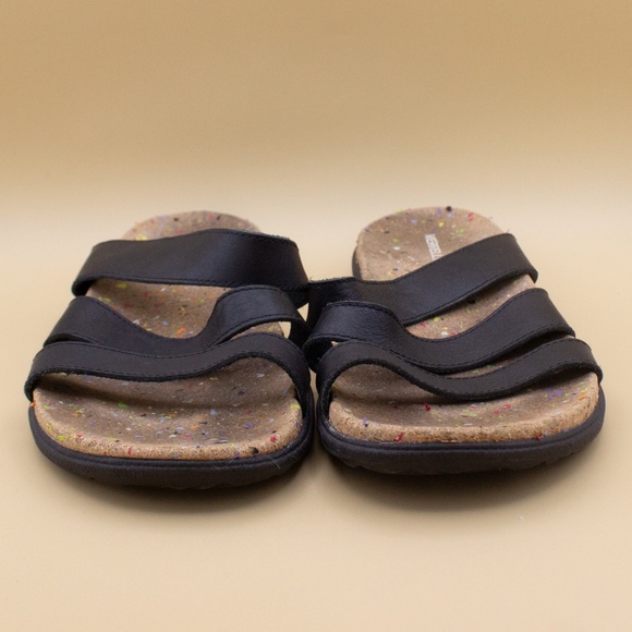 Merrell Napa Valley Slide Sandals Dark Malbec Women's Size 9 - Picture 2 of 8